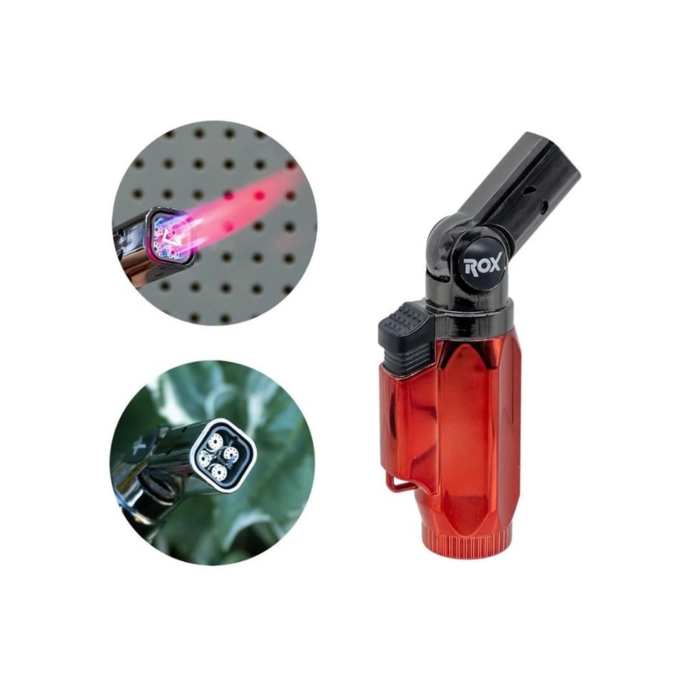 ROX DÖRT ALEV ÇIKIŞLI MİNİ TORCH PÜRMÜZ 153BS106