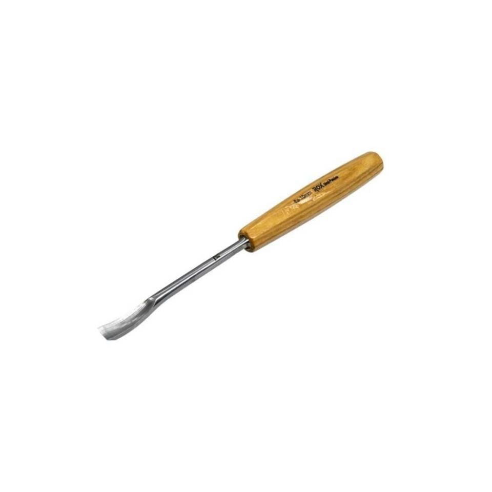 Rox Wood 0133 Premium Bükülmüş Oluklu Oyma Iskarpela 10 mm 153Rox0133