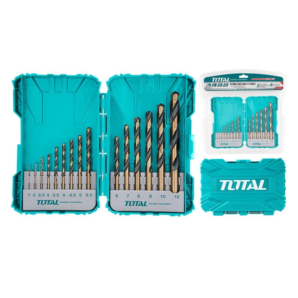 TOTAL 15 li HSS Matkap Ucu Seti - TACSDL51501