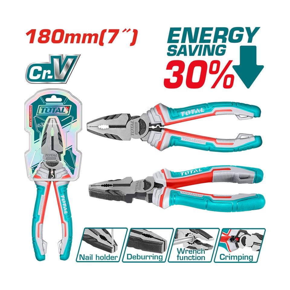 TOTAL 180mm Pro Kombine Pense - THT210706S