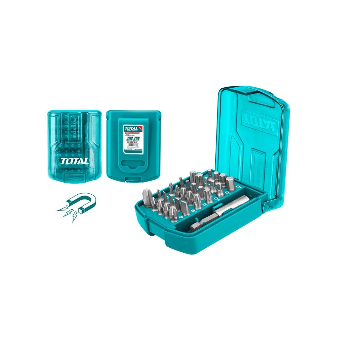Total 30 Prç Tornavida Uç Seti 