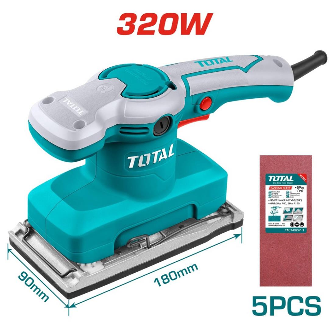 Total 320w Titreşimli Zımpara Makinası