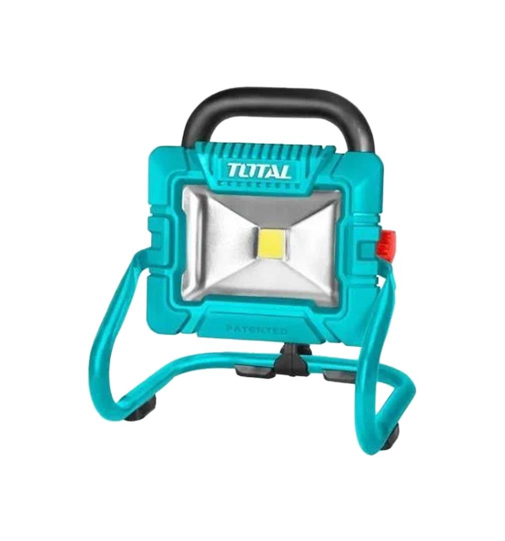 Total Akülü Led Lamba Çalışma Işığı 20v 2ah Maksimum 1800 Lümen