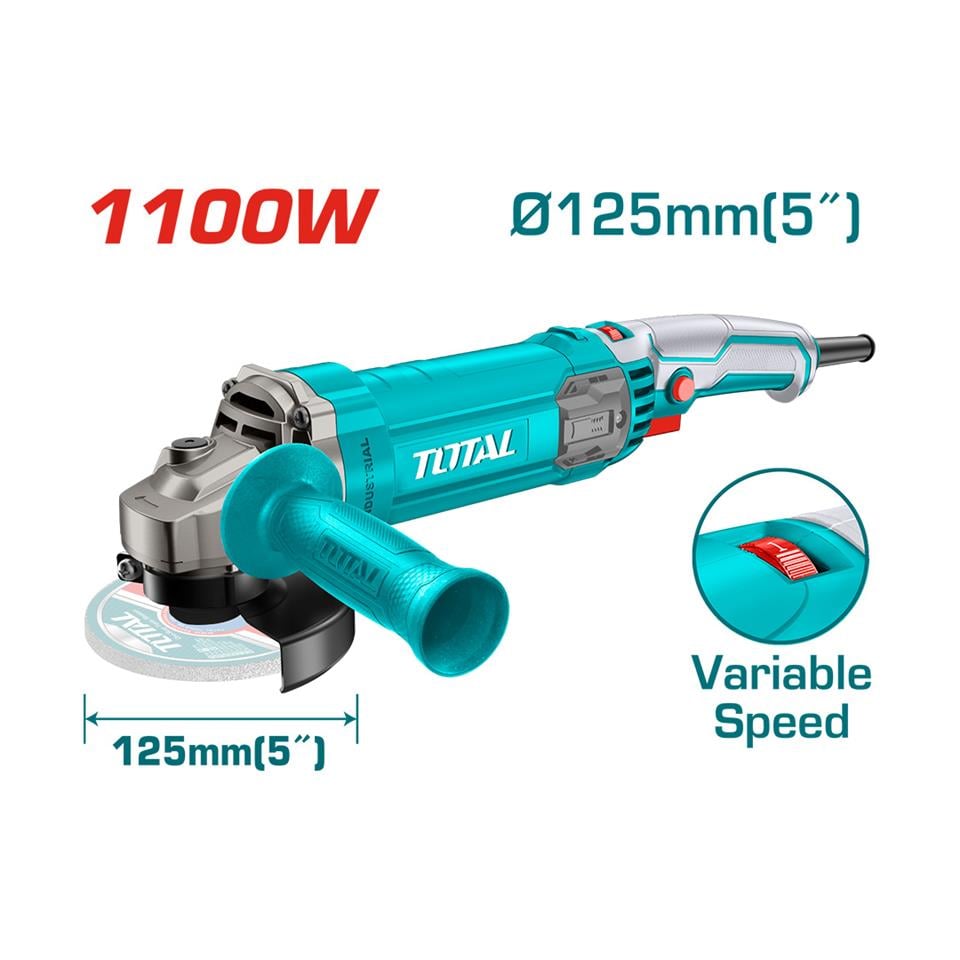 TOTAL Alttan Tetikli Devir Ayarlı Taşlama Makinesi - TG110125565