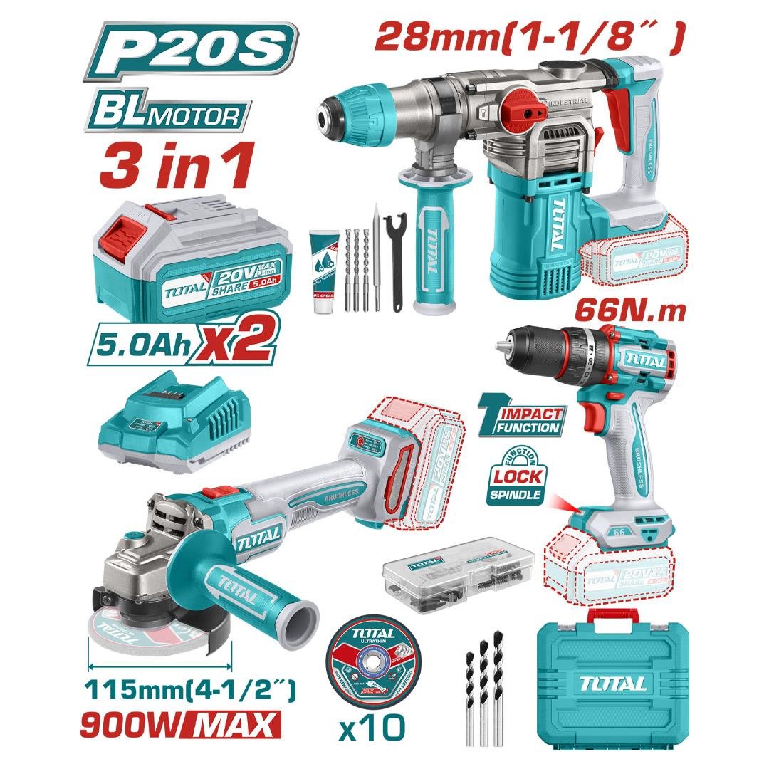 Total AVANTAJ SET - KIRICI DELİCİ, MATKAP, TAŞLAMA Total AVANTAJ SET - KIRICI DELİCİ, MATKAP, TAŞLAMA (TOSLI241183E)