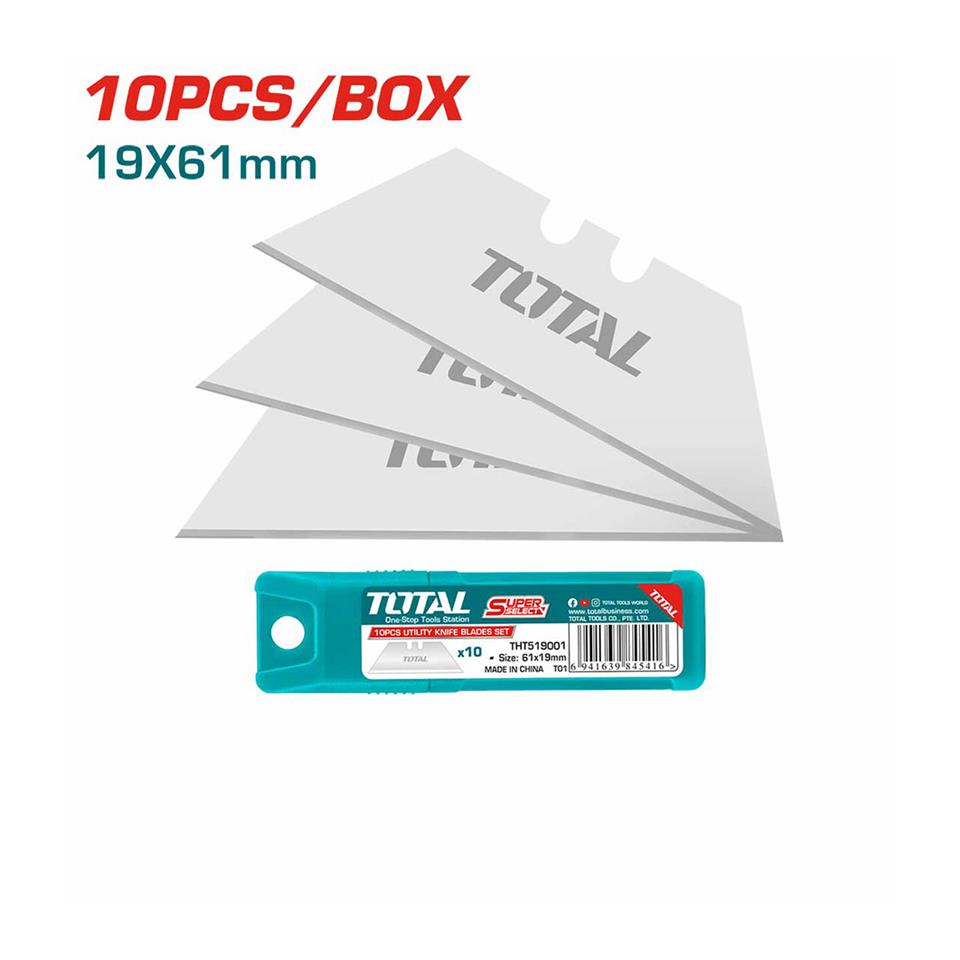 TOTAL Küçük Maket Bıçağı Ucu 10'lu - THT519001