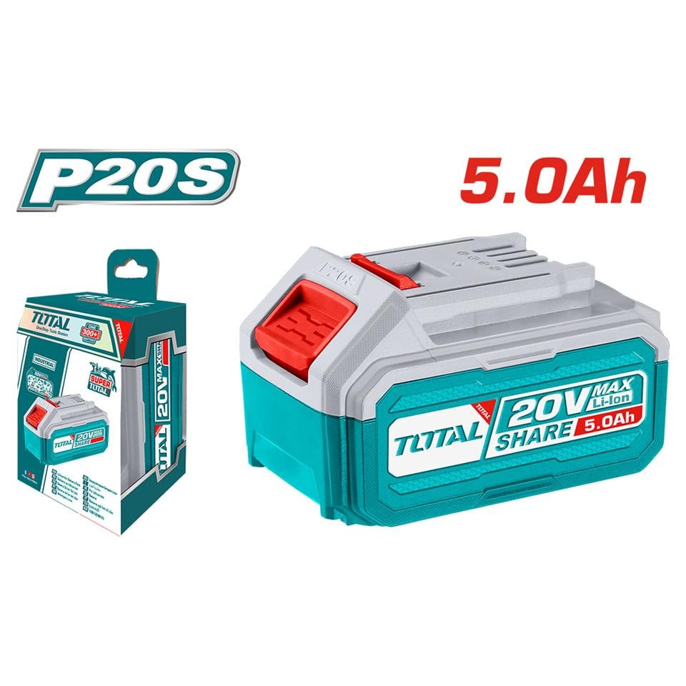 TOTAL Li-Ion 20V 5.0 Ah Batarya - TFBLI2053