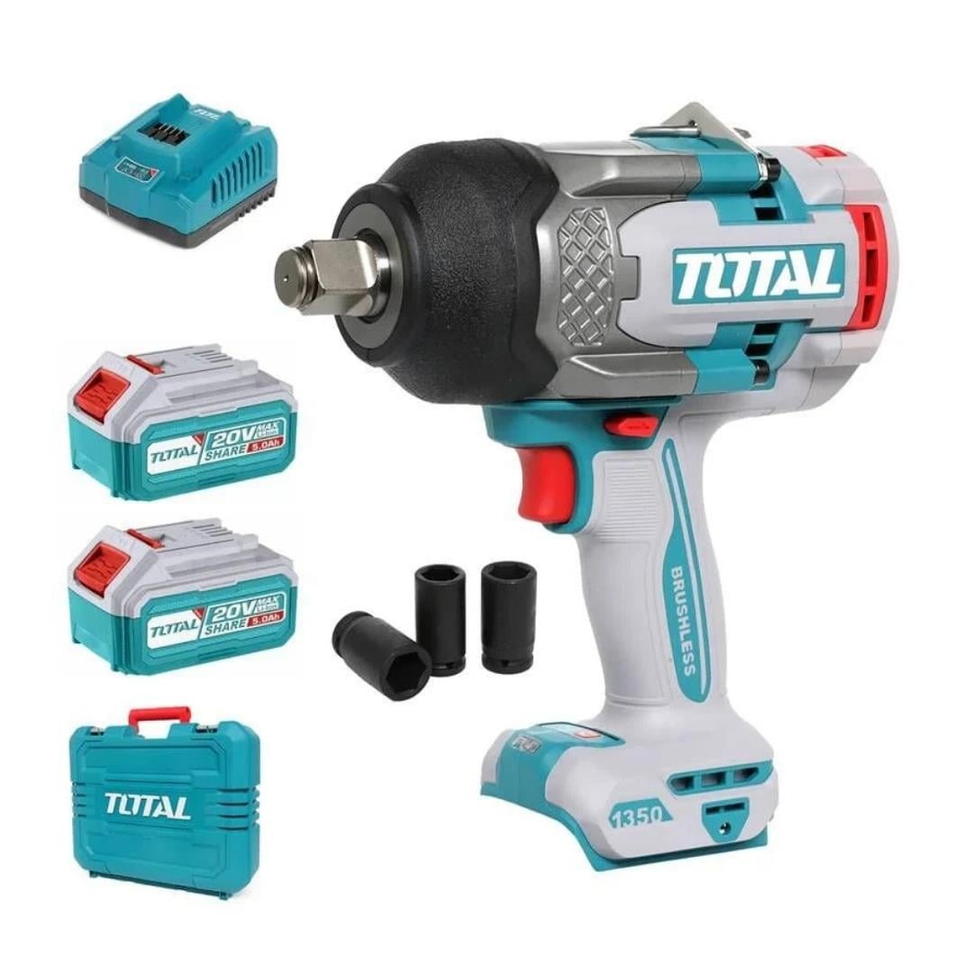 TOTAL LI-ION AKÜLÜ 1350NM SOMUN SÖKME TIWLI20135E