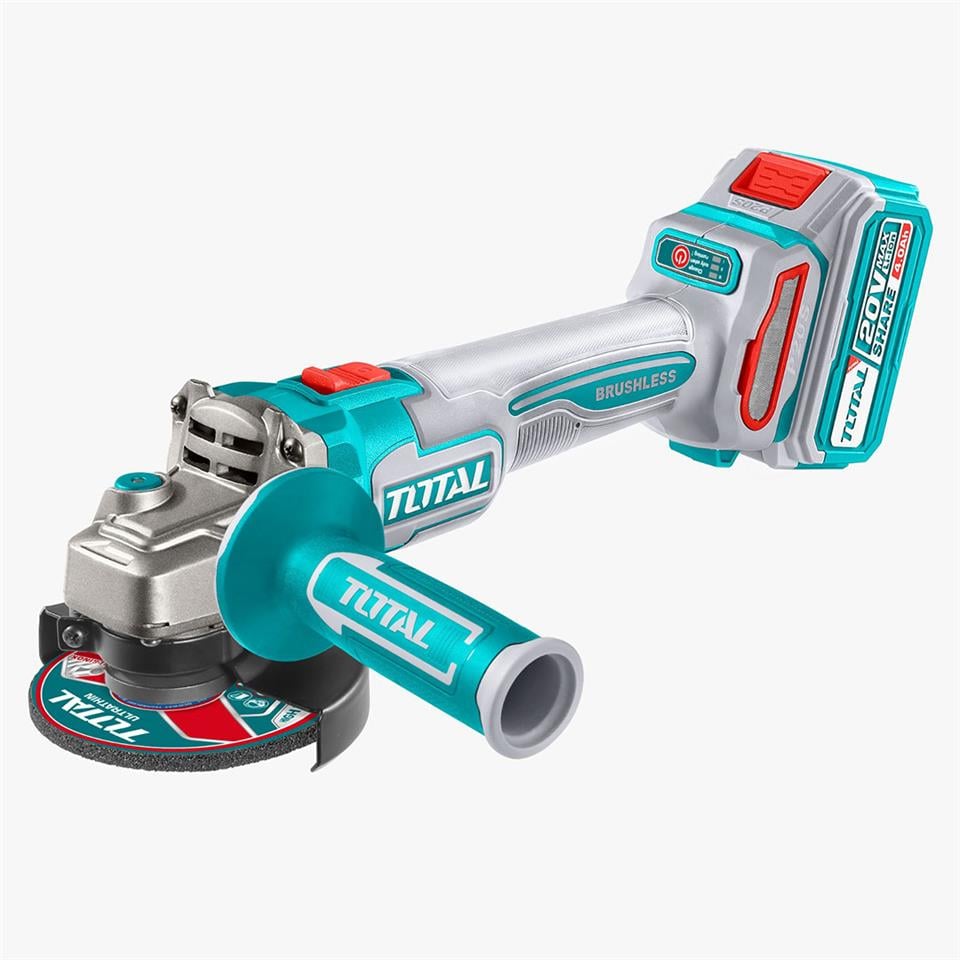 TOTAL Li-Ion Akülü Taşlama 5.0Ah Çift Akü - TAGLI211545