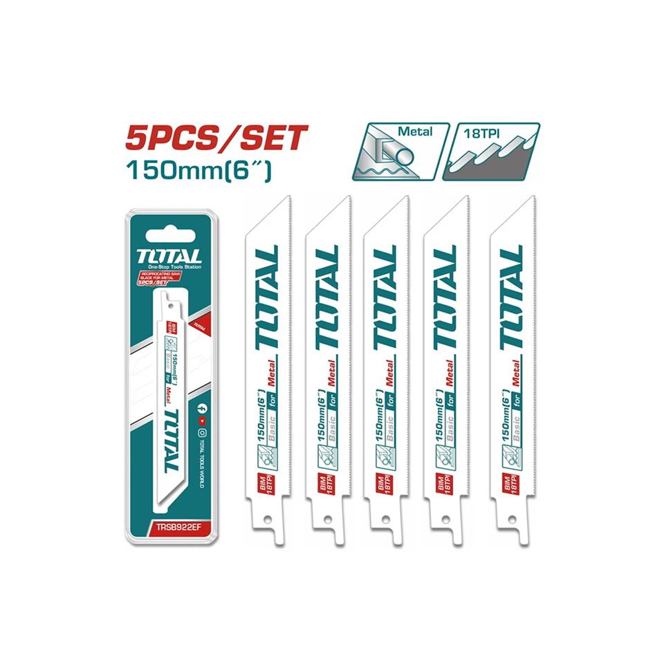 TOTAL Panter Testere Metal Kesme Bıçağı - TRSB922EF
