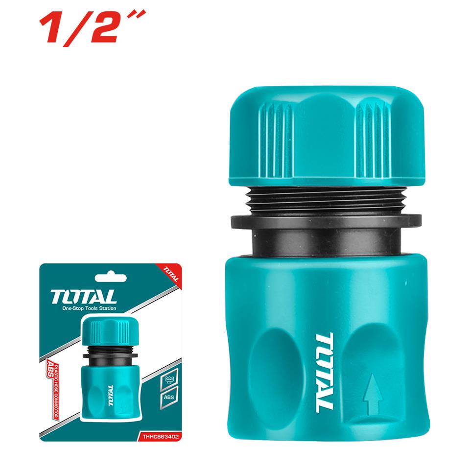 TOTAL Plastik Hortum Adaptörü 1/2'' - THHCS01122