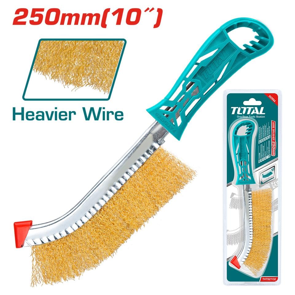 TOTAL Saplı Tel Fırça - THT92102