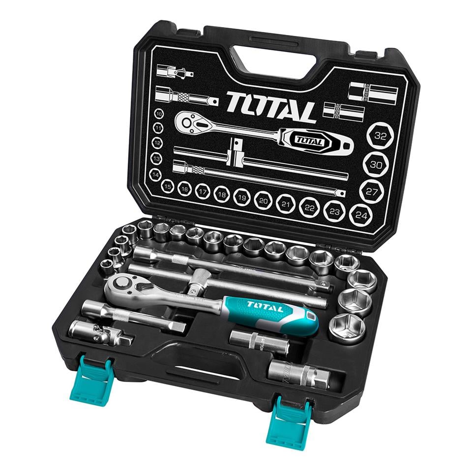 Total THT121251 25 Parça 1/2'' Lokma Takımı