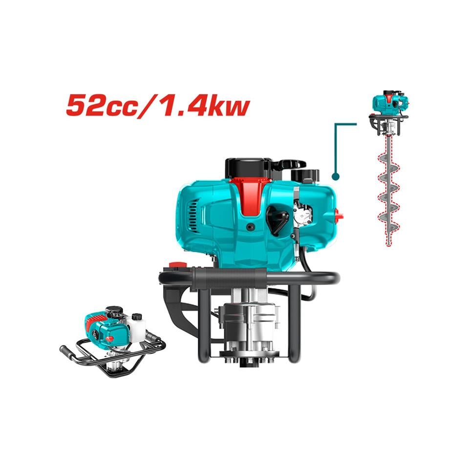 TOTAL Toprak Burgusu ve 150 mm Burgu - TEA55222E-1