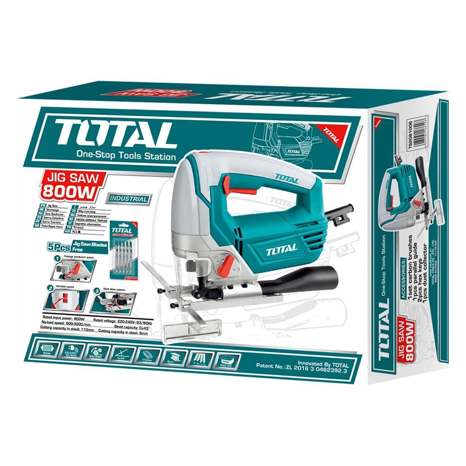 Total TS2081006 - Dekupaj Testeresi