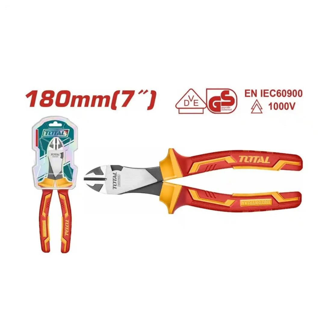 TOTAL VDE İZOLELİ YAN KESKİ 180MM THTIP2571