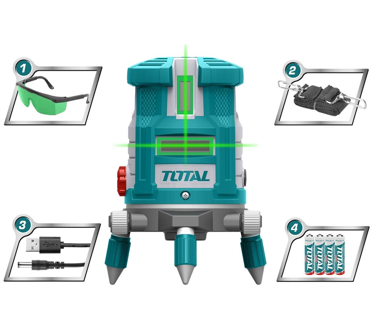 Total Yeşil Lazerli Hizalama Artı