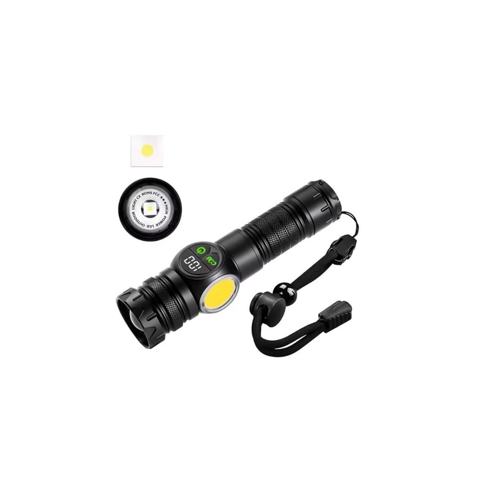 WATTON 9 MOD ŞARJLI KAMP LAMBASI EL FENERİ WATTON WT-704