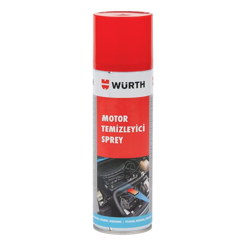 WÜRTH HIZLI MOTOR TEMİZLEME SPREY 500 ML 