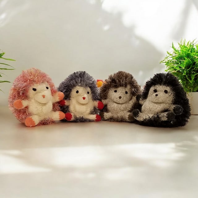Eyelash eyelash yarn Animal Sample