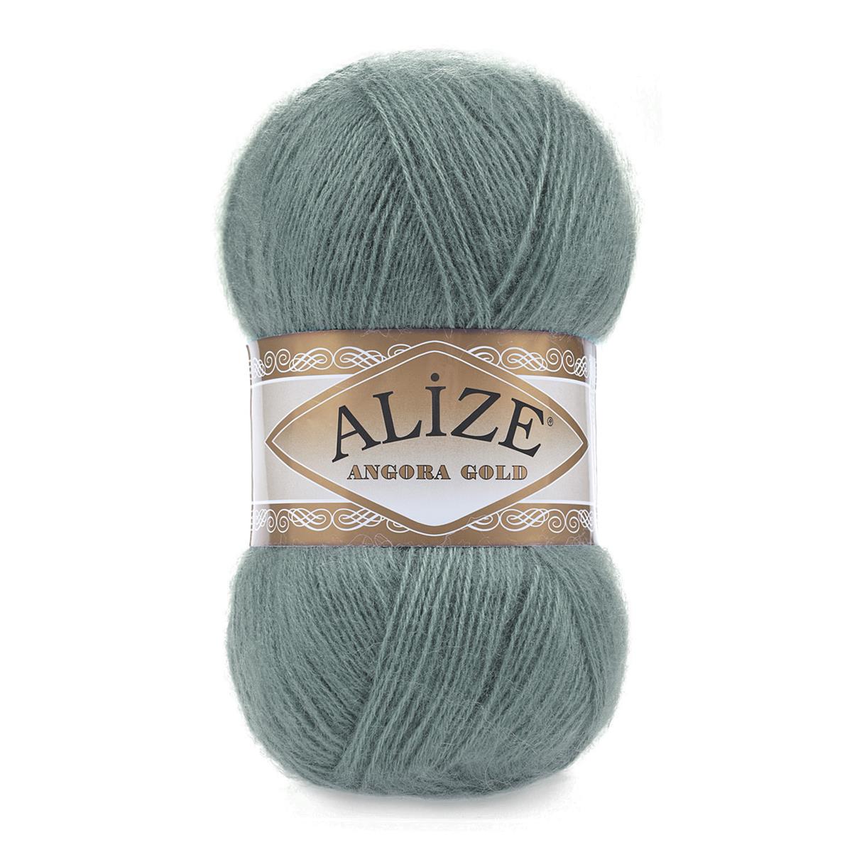 Alize Angora Gold Yarn 100g 164 – Lightweight Wool Blend Yarn for Knitting & Crochet Projects