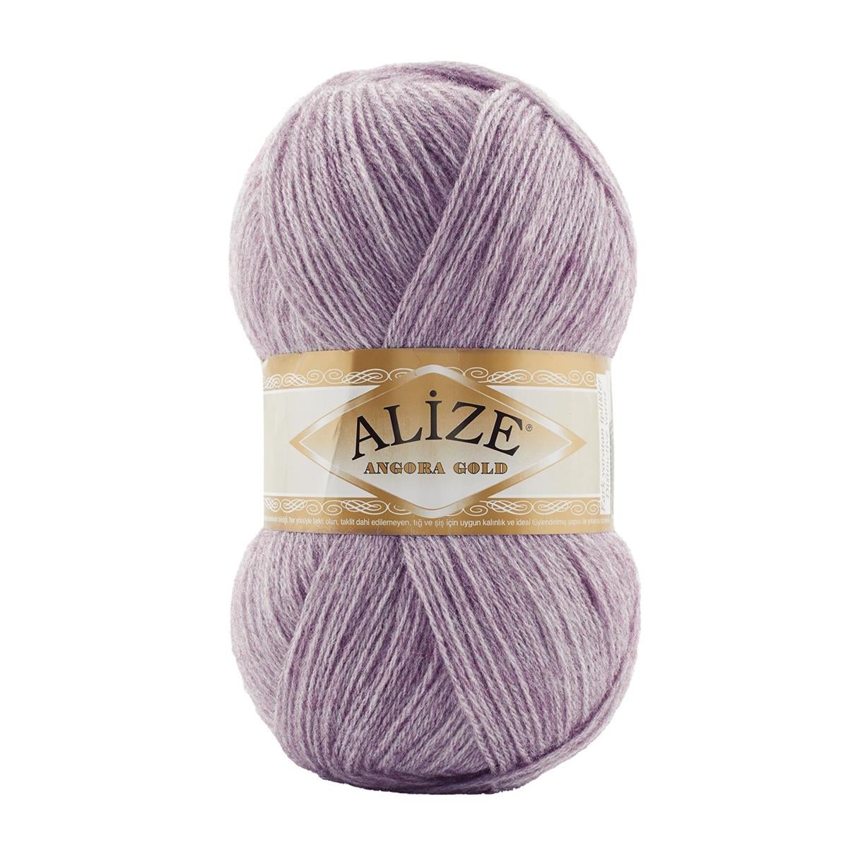Alize Angora Gold Yarn 100g 882 – Lightweight Wool Blend Yarn for Knitting & Crochet Projects