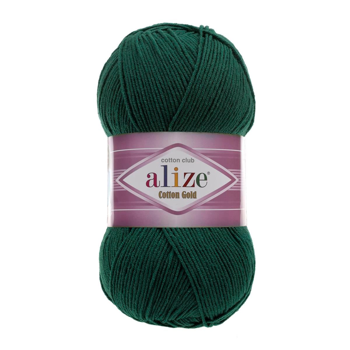 Alize Cotton Gold Yarn 100g 426 – Cotton Acrylic Blend Yarn for Amigurumi, Crochet & Knitting Projects