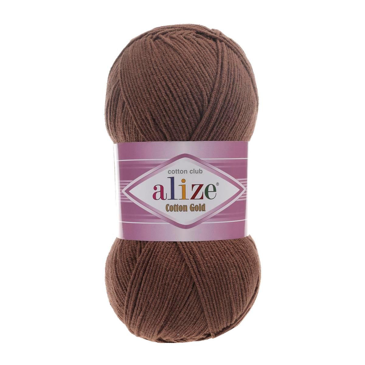 Alize Cotton Gold Yarn 100g 493 – Cotton Acrylic Blend Yarn for Amigurumi, Crochet & Knitting Projects