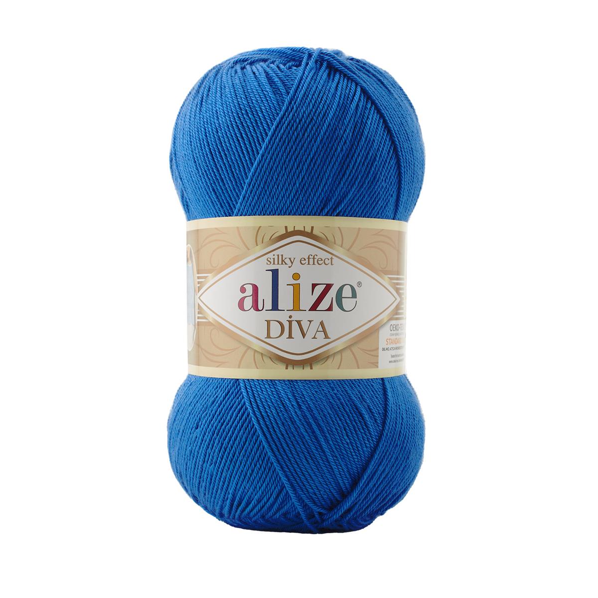 Alize Diva Yarn 100g 132 – Microfiber Acrylic Yarn for Knitting & Crochet Projects