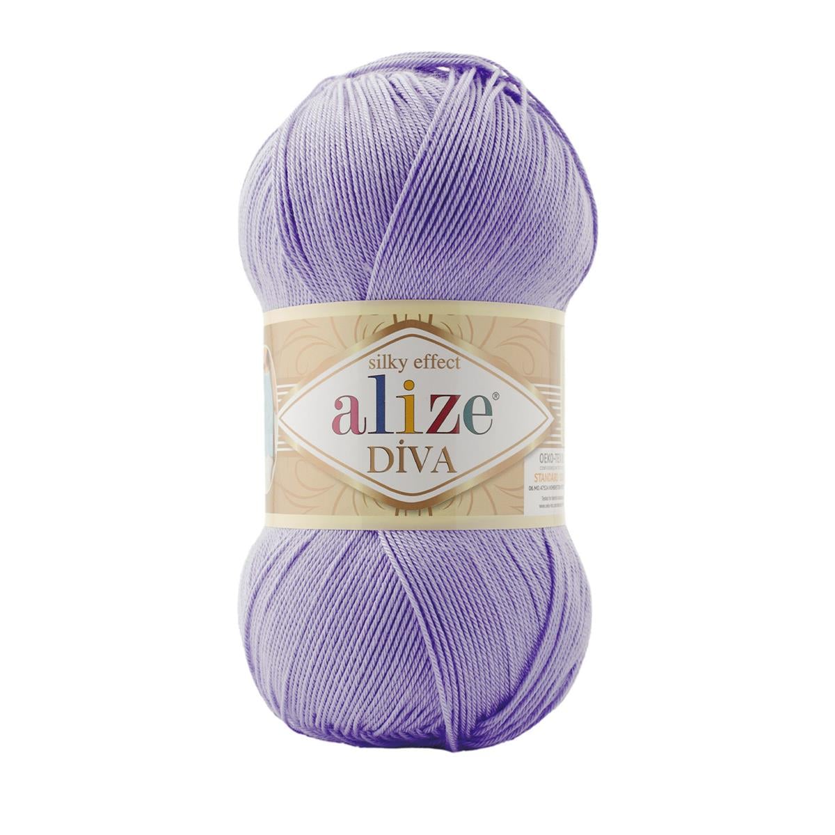 Alize Diva Yarn 100g 158 – Microfiber Acrylic Yarn for Knitting & Crochet Projects