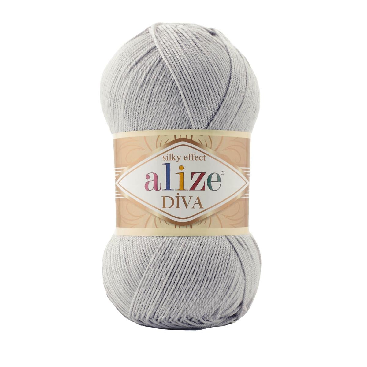 Alize Diva Yarn 100g 168 – Microfiber Acrylic Yarn for Knitting & Crochet Projects