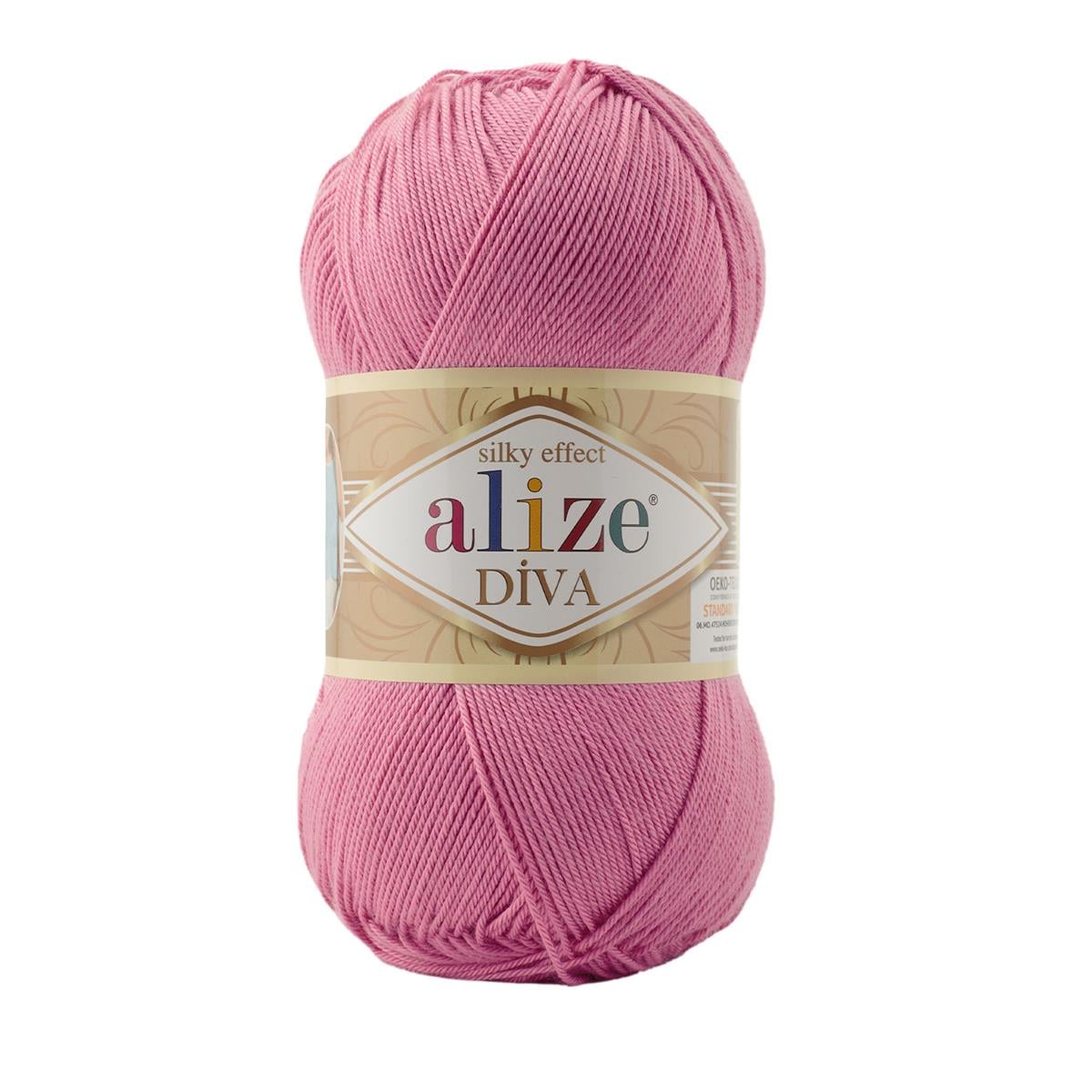 Alize Diva Yarn 100g 178 – Microfiber Acrylic Yarn for Knitting & Crochet Projects
