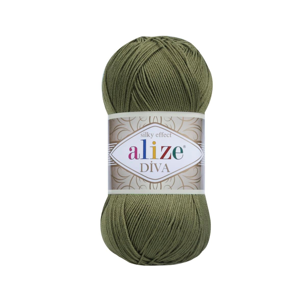 Alize Diva Yarn 100g 273 – Microfiber Acrylic Yarn for Knitting & Crochet Projects