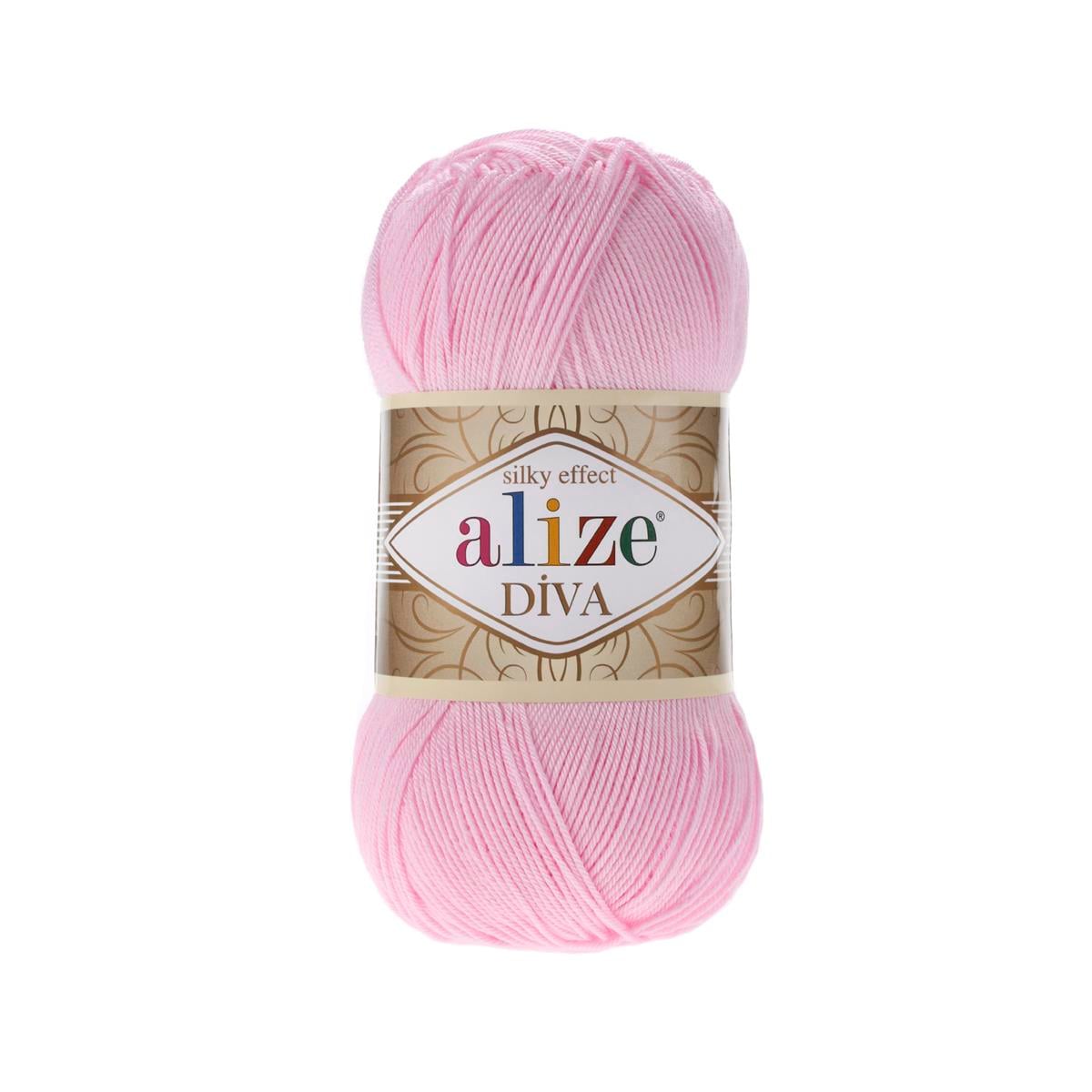 Alize Diva Yarn 100g 291 – Microfiber Acrylic Yarn for Knitting & Crochet Projects