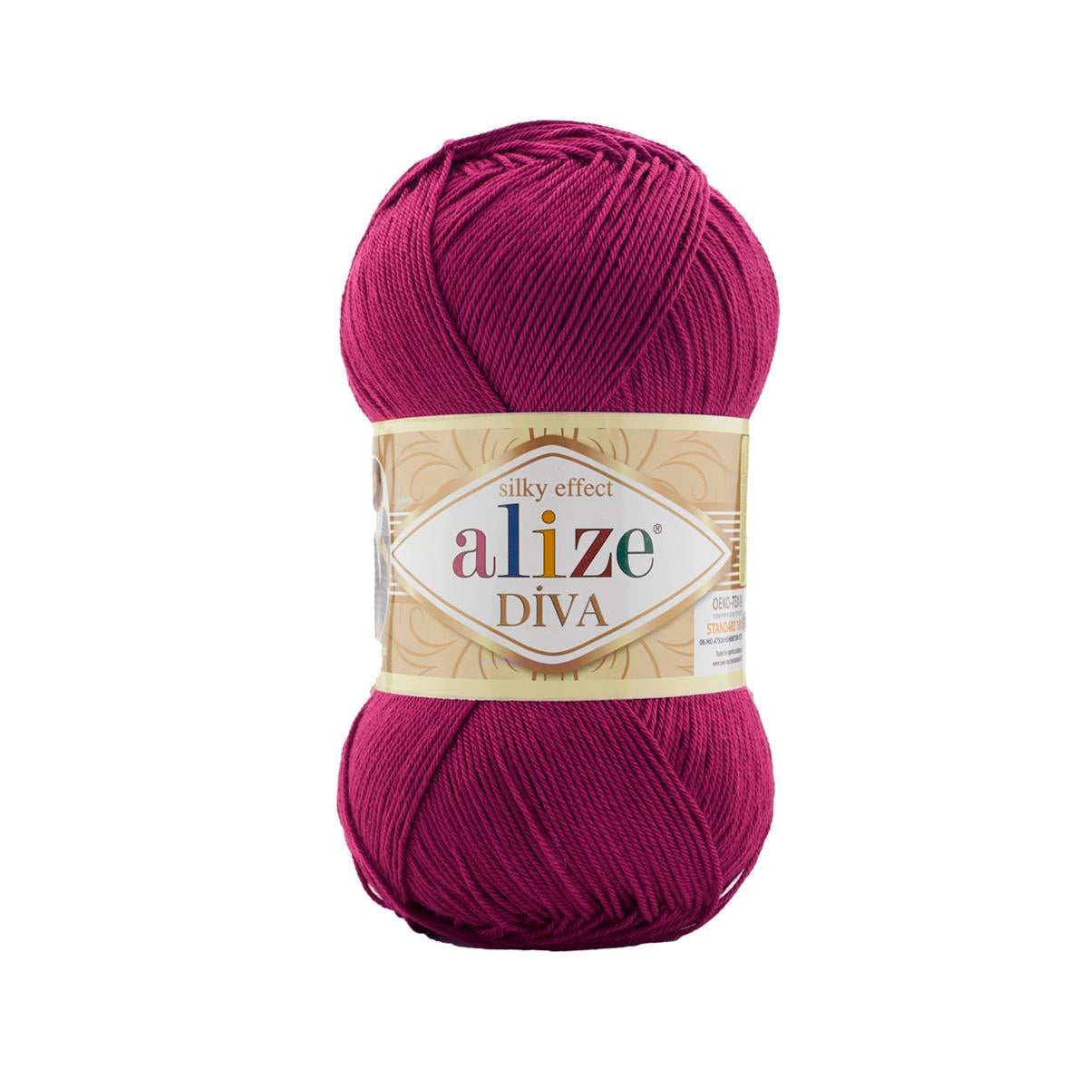 Alize Diva Yarn 100g 326 – Microfiber Acrylic Yarn for Knitting & Crochet Projects