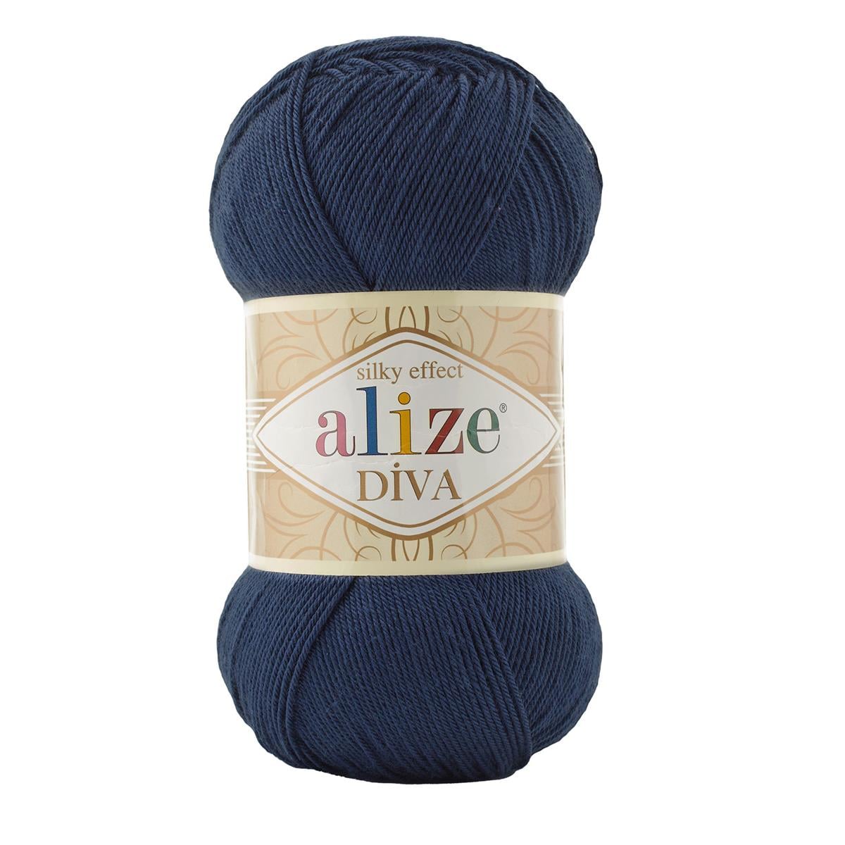 Alize Diva Yarn 100g 361 – Microfiber Acrylic Yarn for Knitting & Crochet Projects