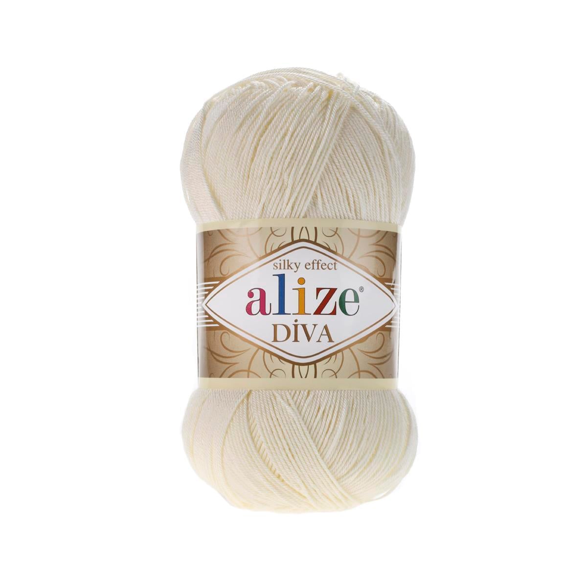 Alize Diva Yarn 100g 383 – Microfiber Acrylic Yarn for Knitting & Crochet Projects