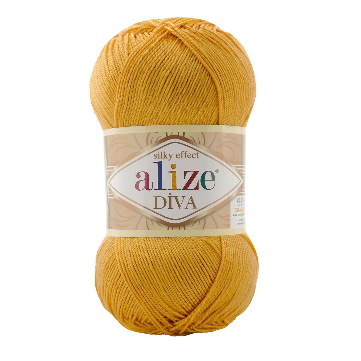 Alize Diva Yarn 100g 488 – Microfiber Acrylic Yarn for Knitting & Crochet Projects