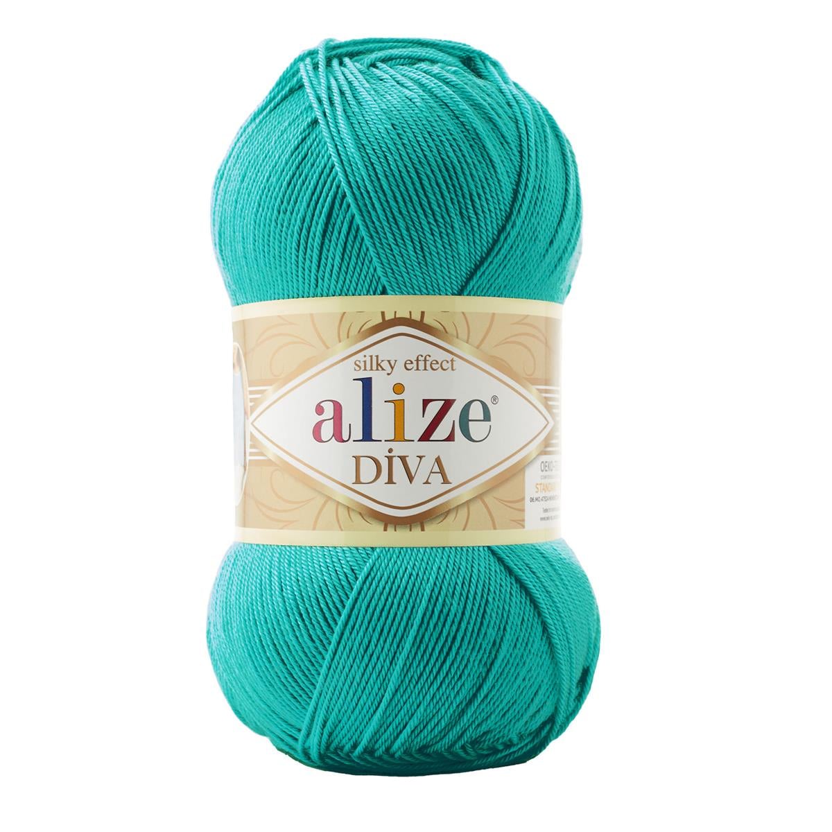 Alize Diva Yarn 100g 610 – Microfiber Acrylic Yarn for Knitting & Crochet Projects
