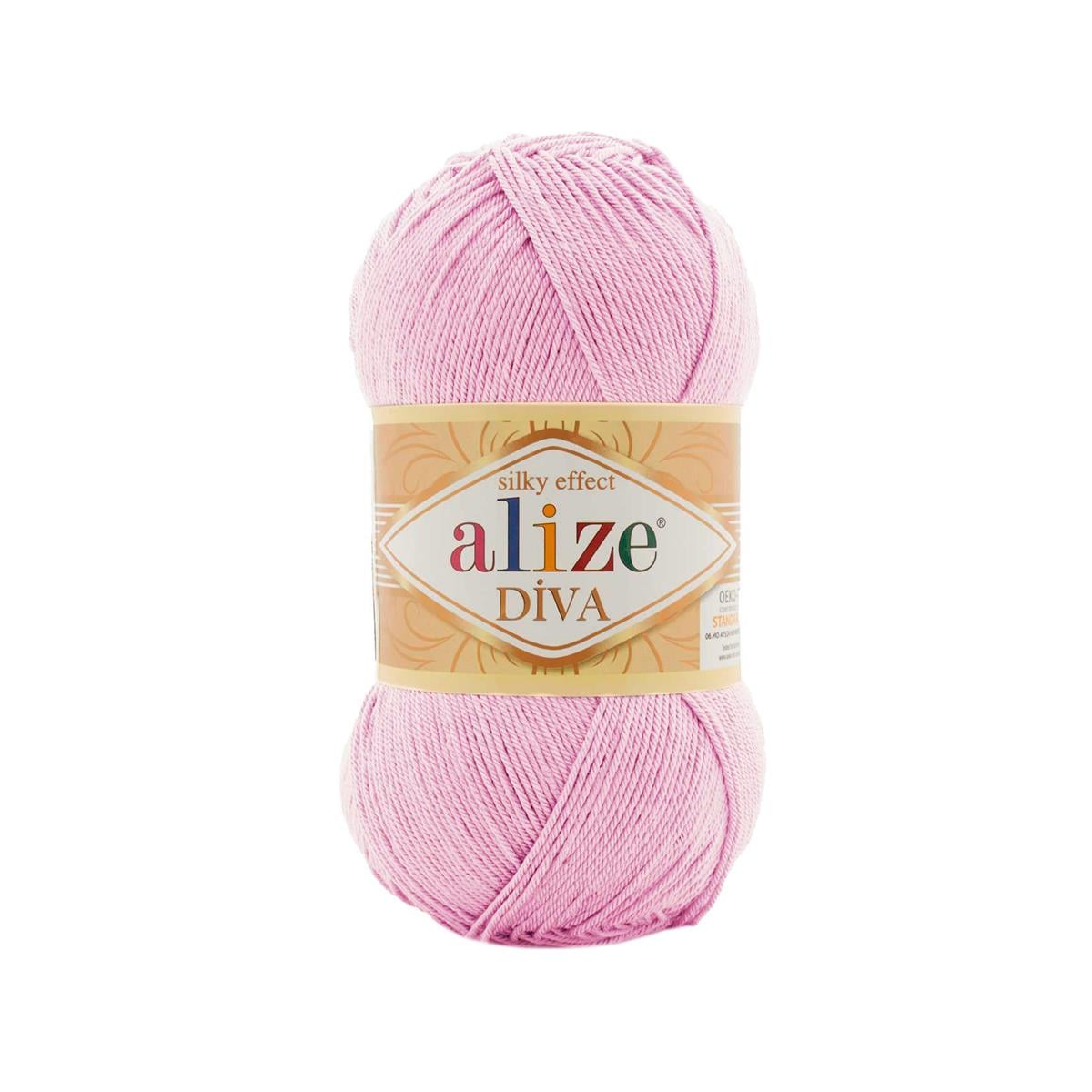Alize Diva Yarn 100g 896 – Microfiber Acrylic Yarn for Knitting & Crochet Projects