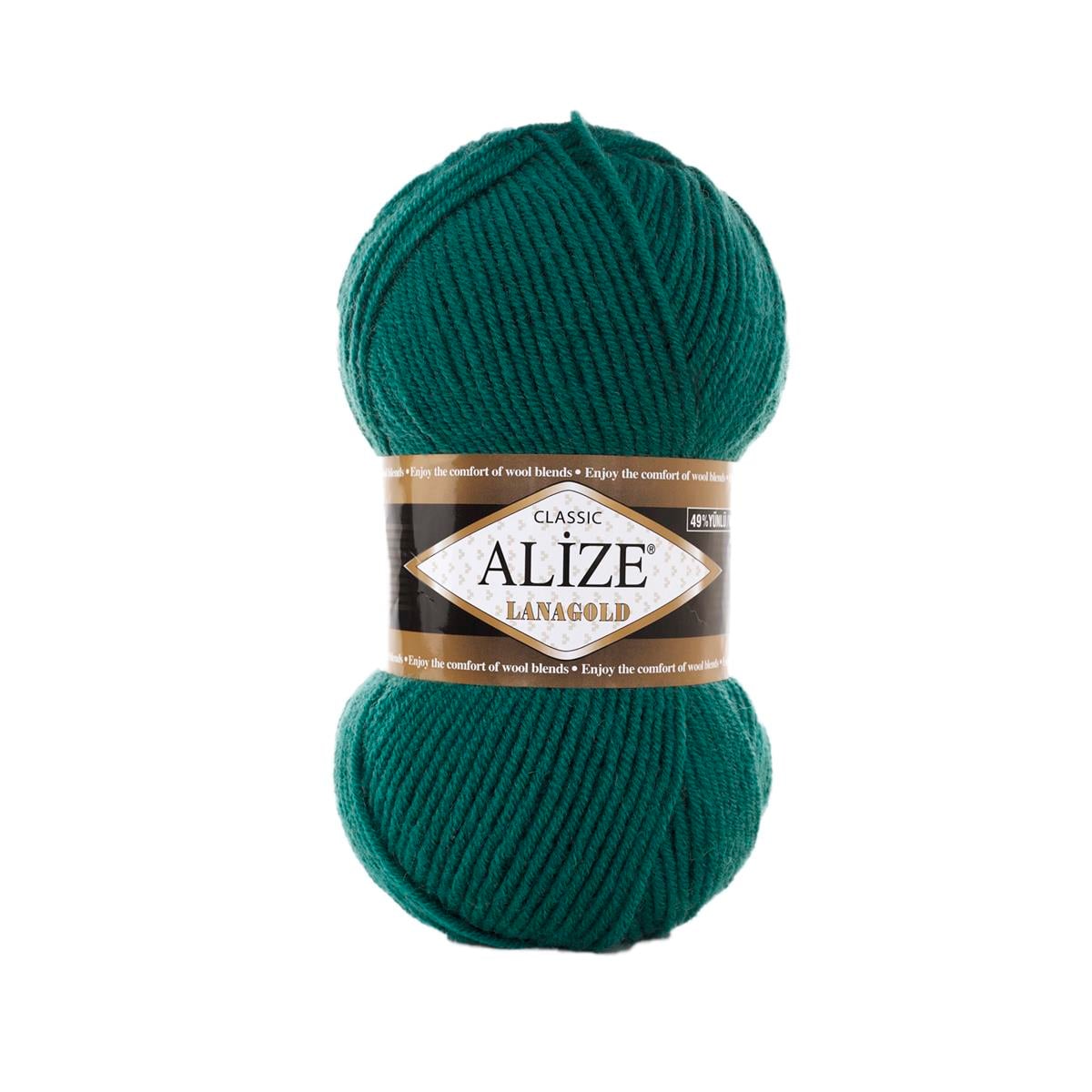 Alize Lanagold Classic Yarn 100g 507 – Wool Blend Yarn for Knitting & Crochet Projects