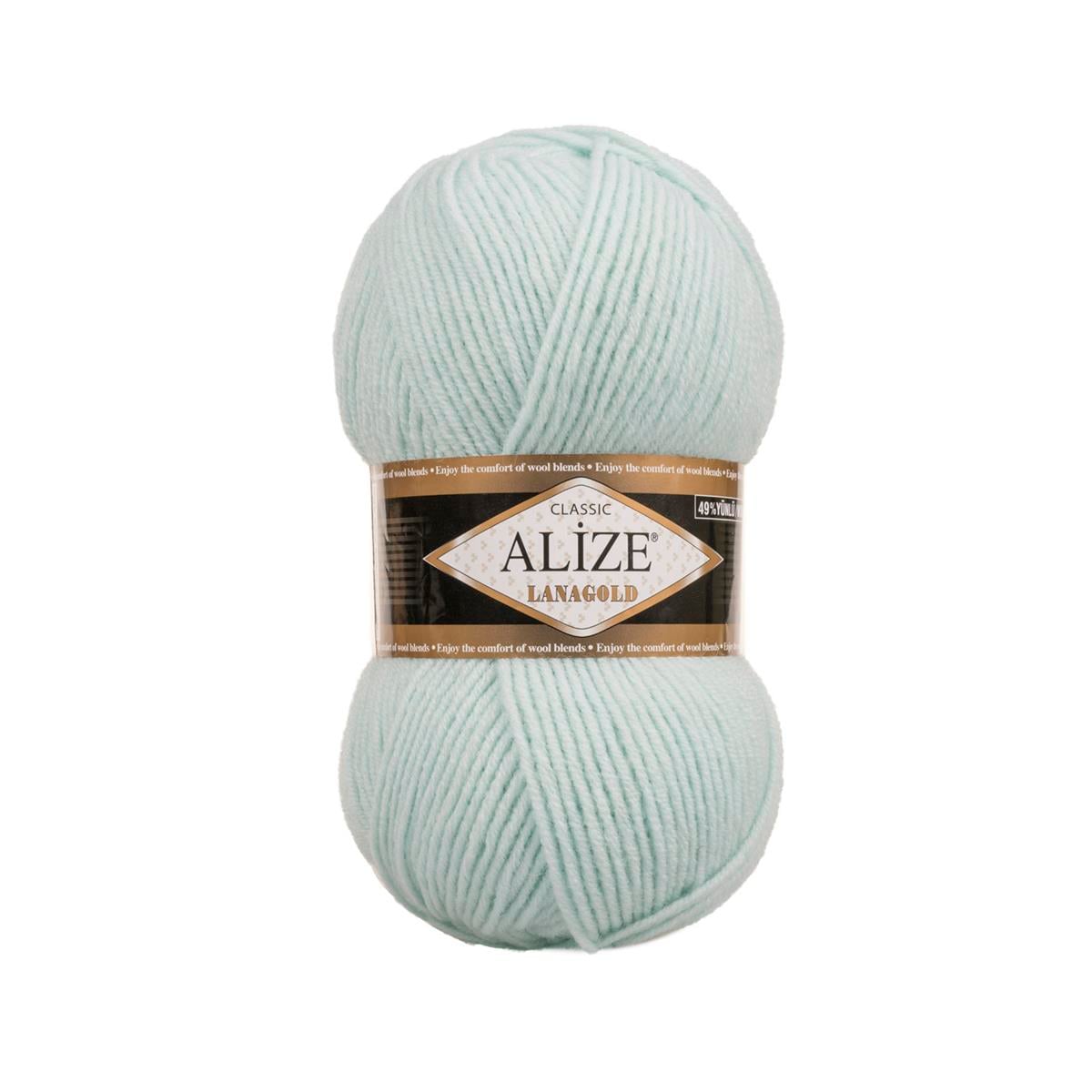 Alize Lanagold Classic Yarn 100g 522 – Wool Blend Yarn for Knitting & Crochet Projects
