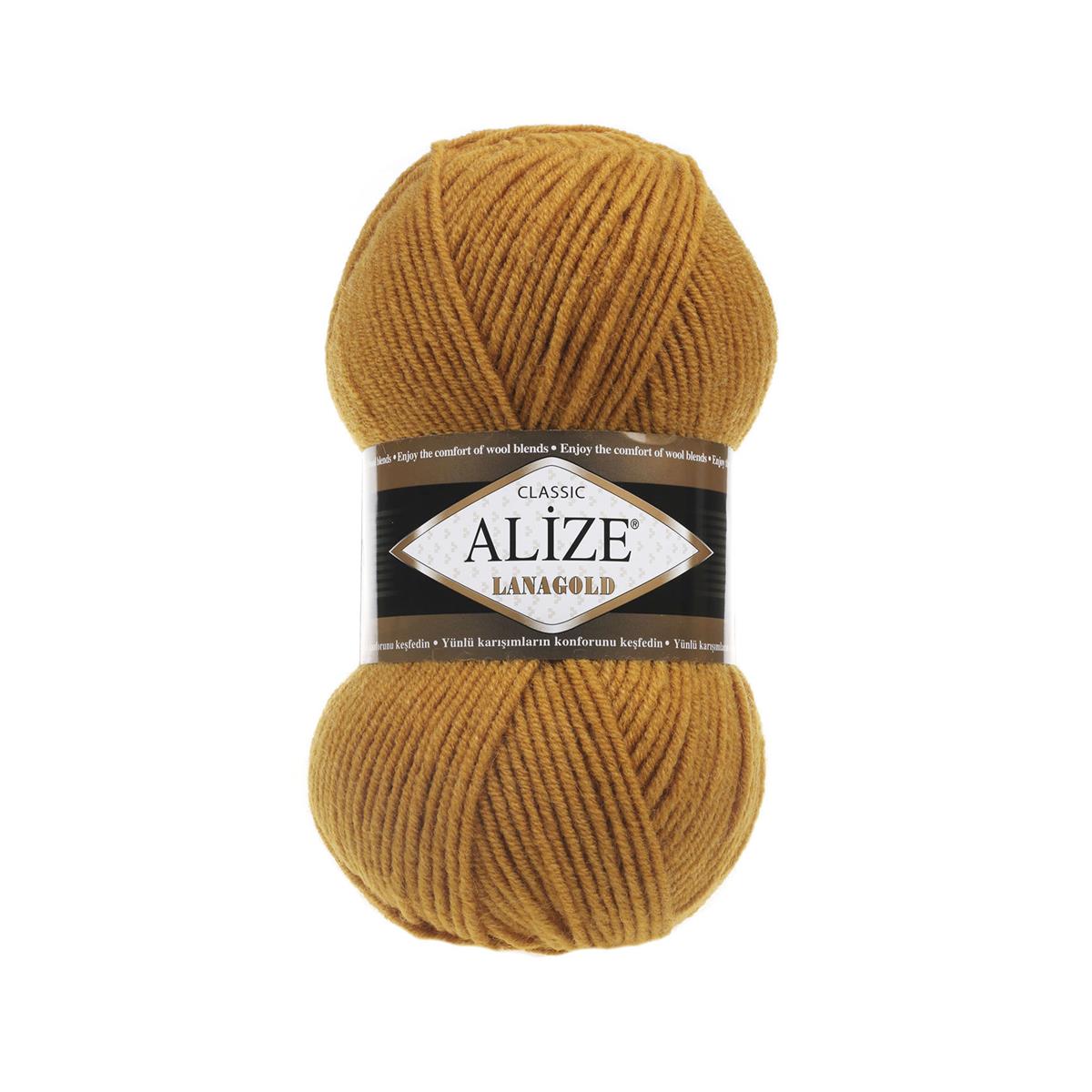 Alize Lanagold Classic Yarn 100g 645 – Wool Blend Yarn for Knitting & Crochet Projects