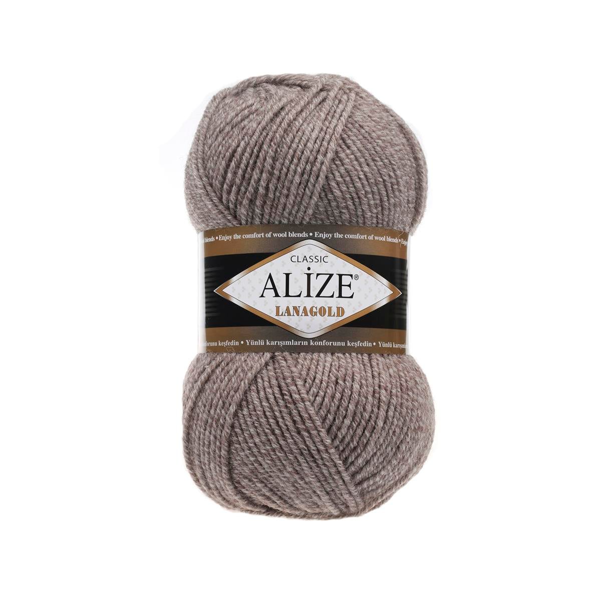 Alize Lanagold Classic Yarn 100g 650 – Wool Blend Yarn for Knitting & Crochet Projects