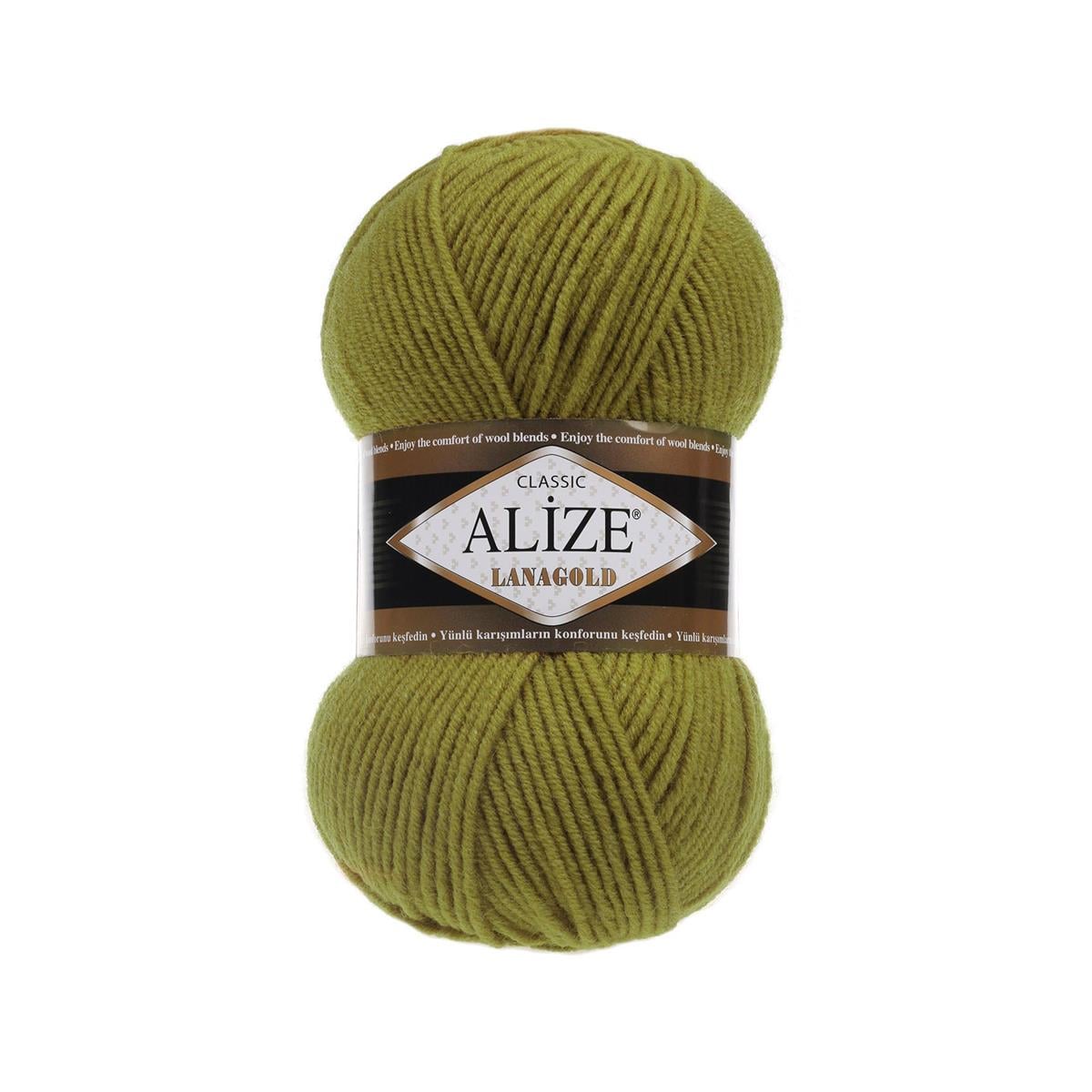 Alize Lanagold Classic Yarn 100g 758 – Wool Blend Yarn for Knitting & Crochet Projects