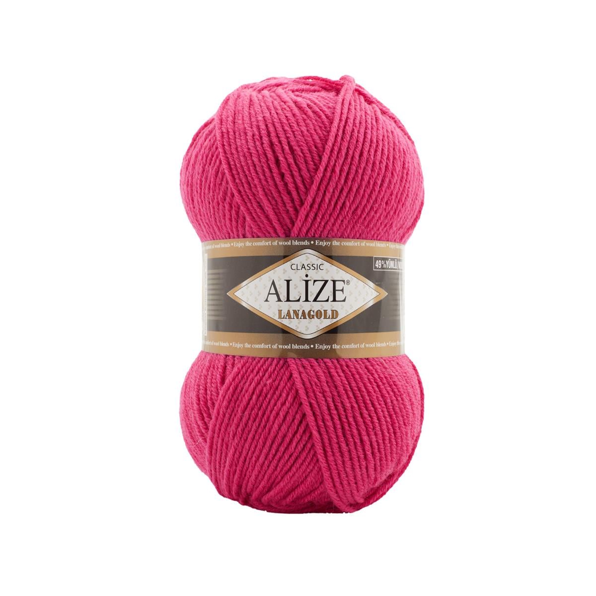 Alize Lanagold Classic Yarn 100g 798 – Wool Blend Yarn for Knitting & Crochet Projects