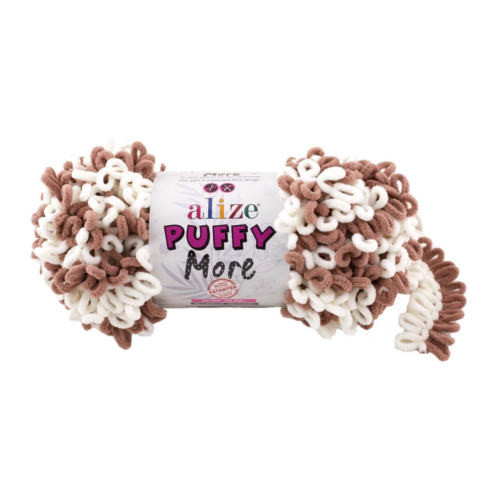 Alize Puffy More Loop Yarn 150g 6261 – Loop Yarn for Hand Knitting Blankets, Scarves & Baby Projects
