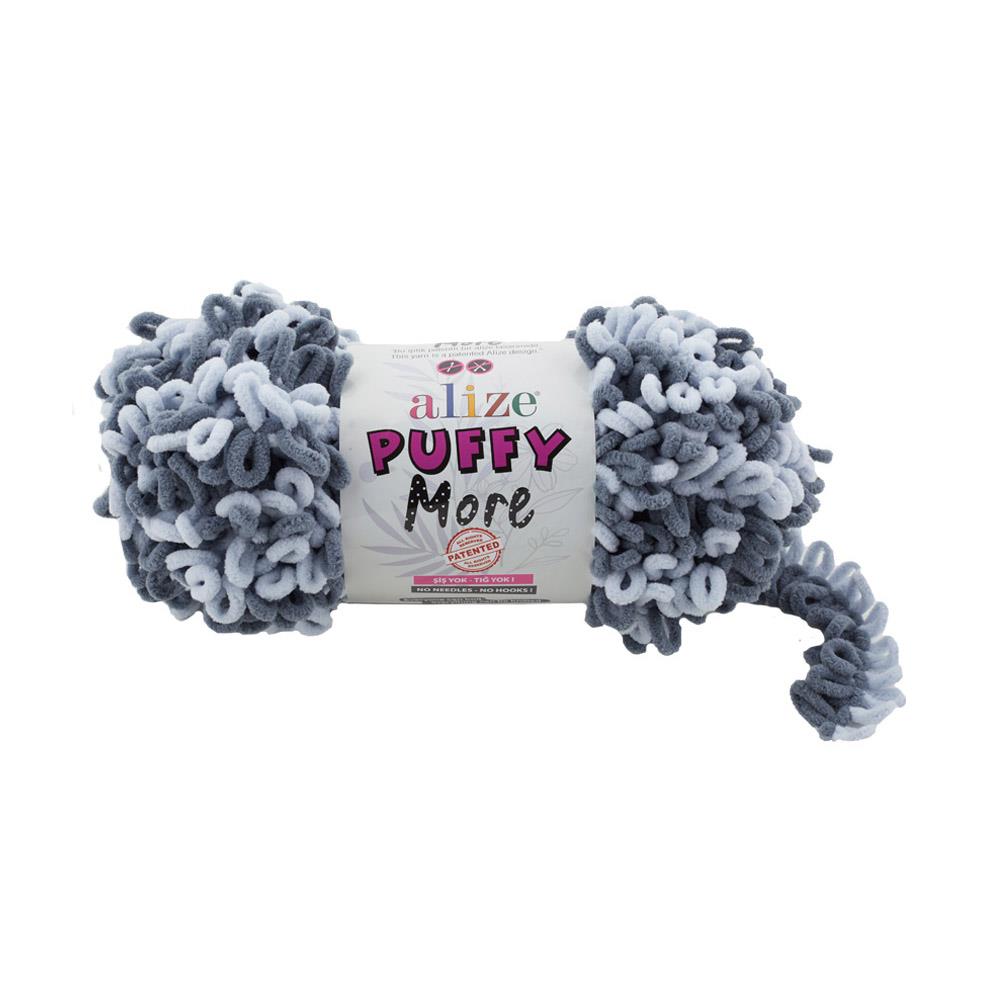 Alize Puffy More Loop Yarn 150g 6265 – Loop Yarn for Hand Knitting Blankets, Scarves & Baby Projects
