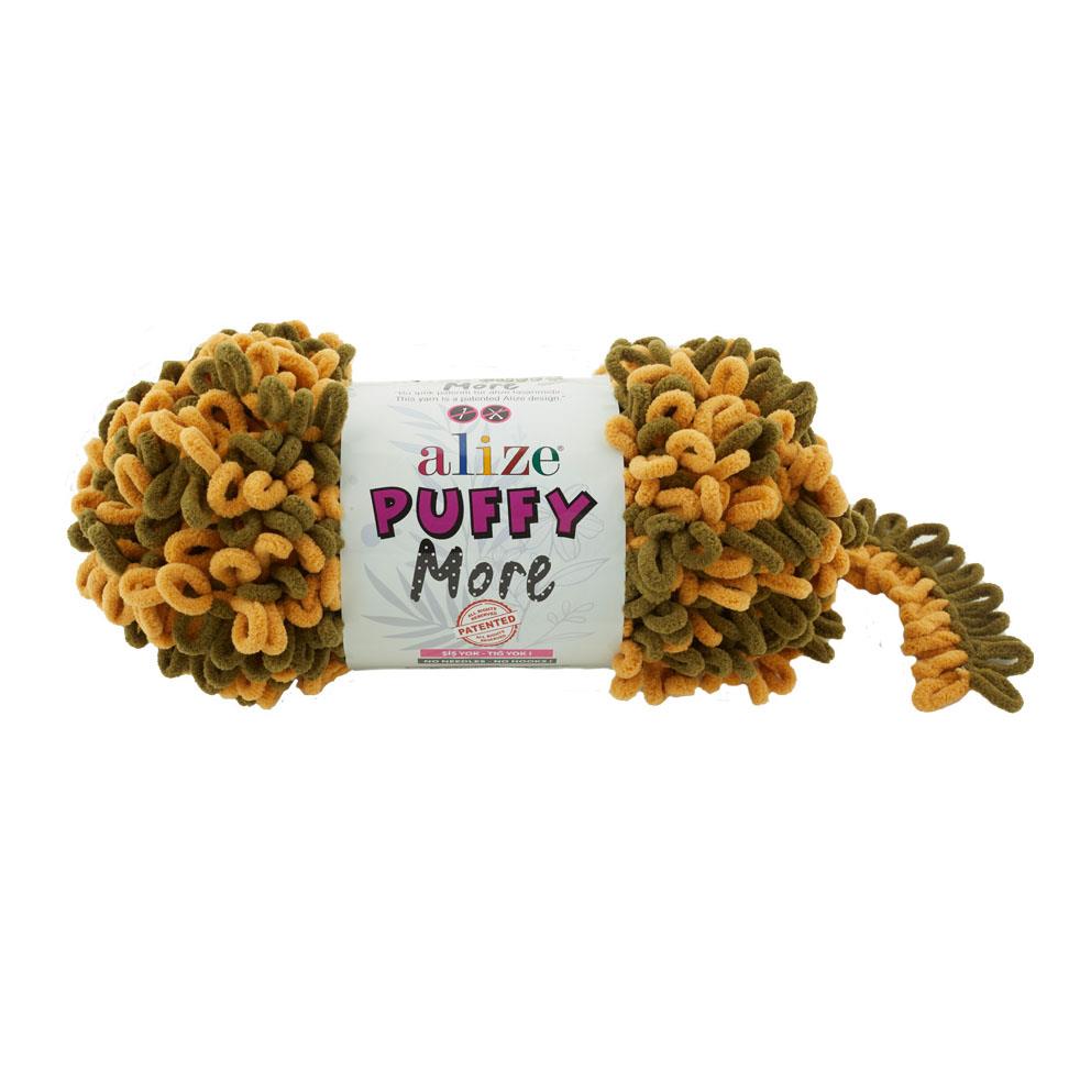 Alize Puffy More Loop Yarn 150g 6274 – Loop Yarn for Hand Knitting Blankets, Scarves & Baby Projects