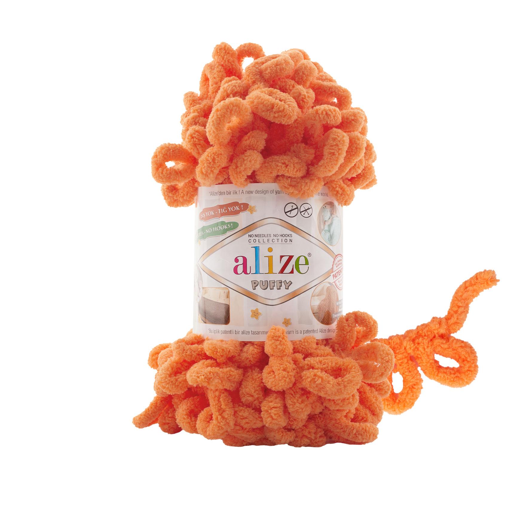 Alize Puffy Loop Yarn 100g 336 – Soft Loop Yarn for Baby Blankets, Cushions & Arm Knitting Projects